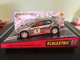 Scalextric Peugeot 206 WRC Rally Monte Carlo