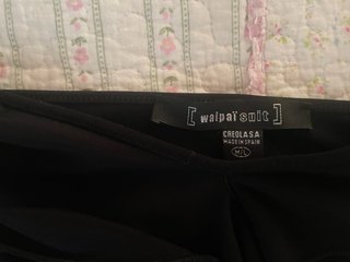 Vestido asimétrico negro