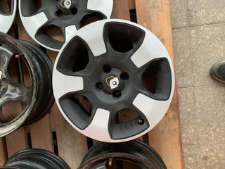 4 llantas de acero 6x15 4x98 et35 fiat panda