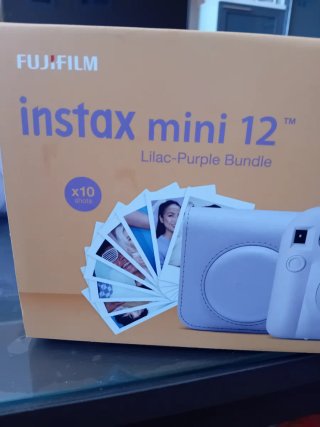 Cámara Fujifilm Instax Mini 12 Lilac-Purple Bundle
