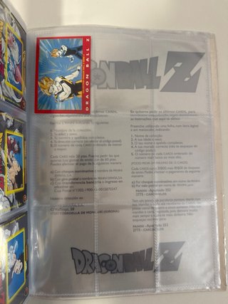 Álbum Cromos Dragon Ball Z Serie Roja Completo