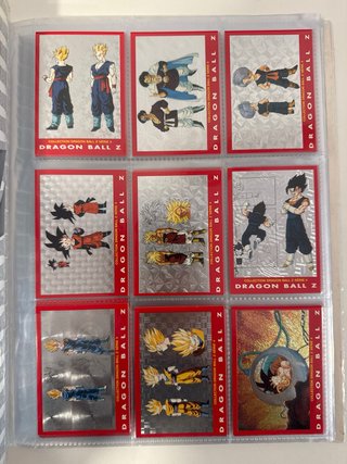 Álbum Cromos Dragon Ball Z Serie Roja Completo