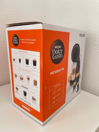 Cafetera Dolce Gusto Negra