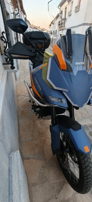 Zontes 703f Adventure Azul/Naranja