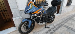Zontes 703f Adventure Azul/Naranja