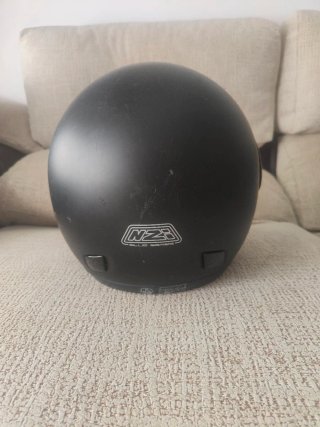 Casco NZI Retro Negro mate