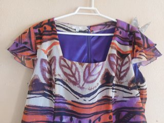 Conjunto falda y camisa estampado