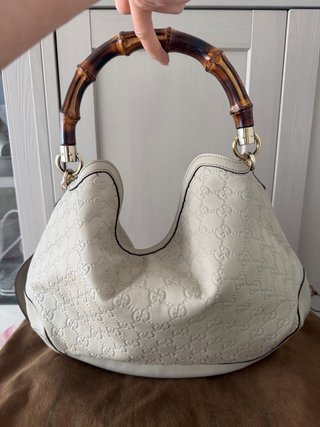 Bolso Gucci Piel Guccissima Vintage Beige