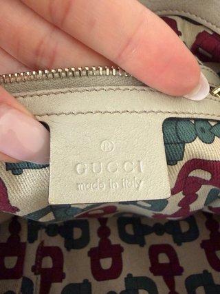 Bolso Gucci Piel Guccissima Vintage Beige