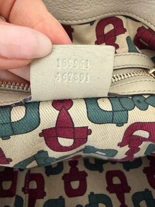Bolso Gucci Piel Guccissima Vintage Beige