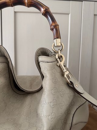 Bolso Gucci Piel Guccissima Vintage Beige