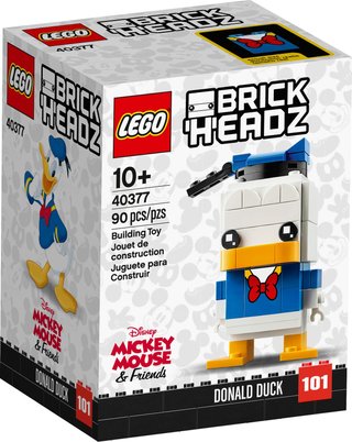 LEGO 40377 Disney BrickHeadz Donald Duck