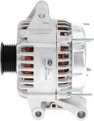HELLA alternador 14V 120A correa poli