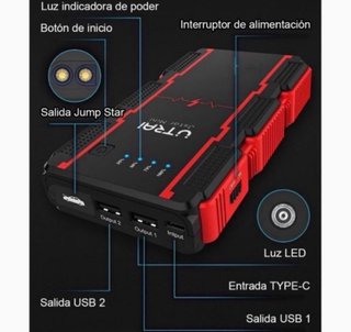 Arrancador UTRAI Jstar Mini Coche/Moto