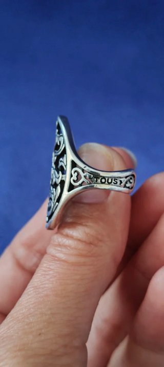 Anillo Tous Garden plata pavonada