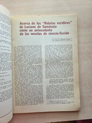 Revista Bachillerato Monografía Latín-Griego 1980