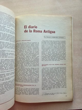 Revista Bachillerato Monografía Latín-Griego 1980