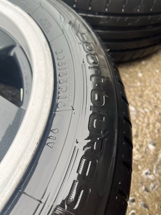 Llantas AMG Originales con Gomas Nuevas DUNLOP