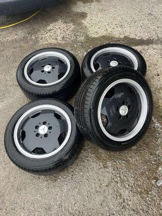Llantas AMG Originales con Gomas Nuevas DUNLOP