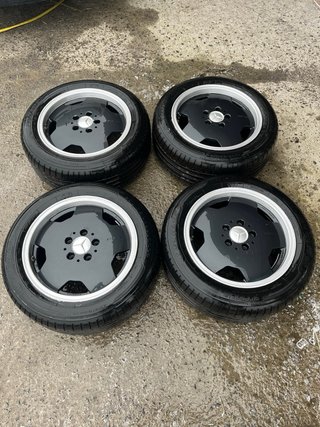 Llantas AMG Originales con Gomas Nuevas DUNLOP