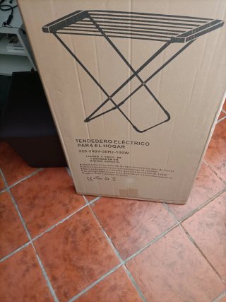 Tendedero eléctrico 52cm ancho 82cm largo