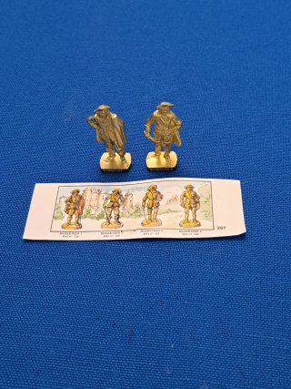 Sorpresine Kinder Moschettieri K93 nr. 135, 138