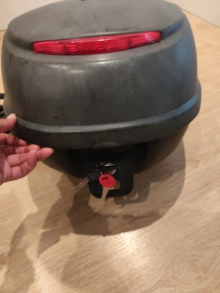 Baúl/Cofre Moto Negro
