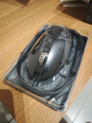 Logitech G502 HERO Ratón Gaming Negro/Azul