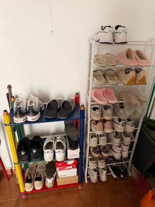 Zapatero y estantería multiusos