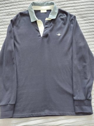 Polo Gant Azul Marino Talla L