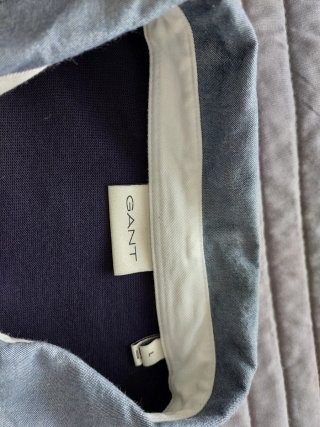 Polo Gant Azul Marino Talla L