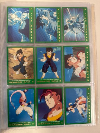 Álbum Cromos Dragon Ball Z Serie Verde Completo