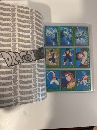 Álbum Cromos Dragon Ball Z Serie Verde Completo