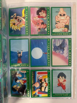 Álbum Cromos Dragon Ball Z Serie Verde Completo