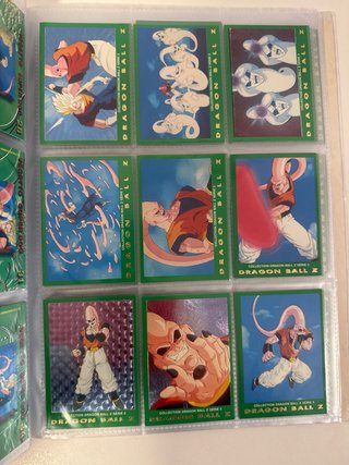 Álbum Cromos Dragon Ball Z Serie Verde Completo