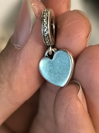 Pandora Corazón Plata