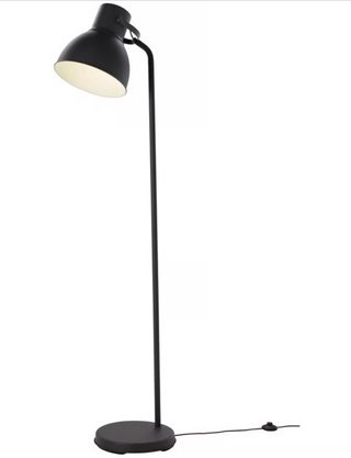 Lámpara de pie IKEA Hektar Gris Oscuro