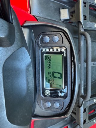 Yamaha Grizzly 660 Rojo