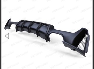 Parachoques Trasero BMW F36 M Performance +difusor