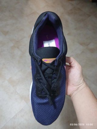 Nike React Miler 3 Talla 48.5 Azul/Morado