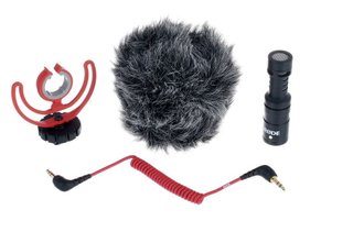 Micrófono RØDE VideoMicro Negro/Rojo