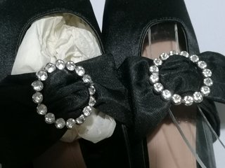 Zapatos lazo diamantes + regalo