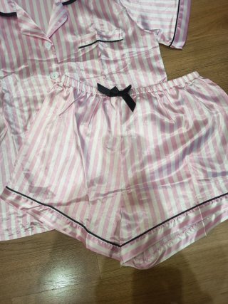 Pijama NUEVO Rayas Rosas Talla S