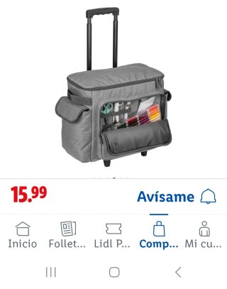Bolso Trolley Gris
