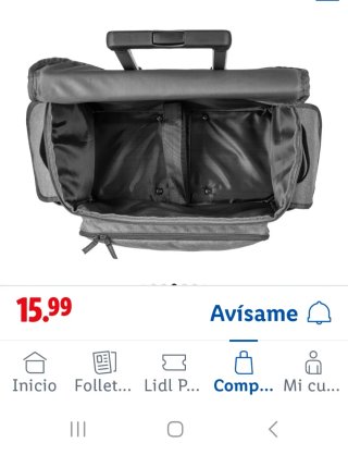 Bolso Trolley Gris