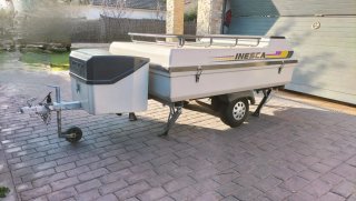 Remolque Tienda Inesca 750kg con Documentación