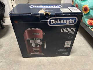 Cafetera DeLonghi Dedica Roja