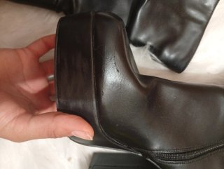 Botas de tacón negras