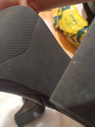 Botas de tacón negras