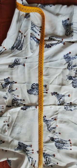 Blusa Camisa Estampado Cebra